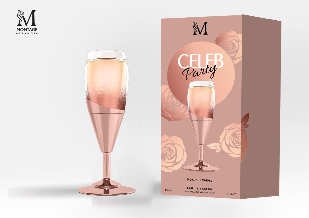 Celeb Party Eau de Parfum Donna 100 ml – Fragranza Fruttata Floreale Orientale