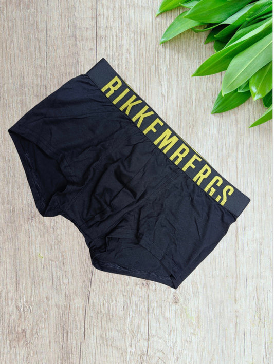 Bikkembergs Boxer Uomo Tri-Pack Nero Elastico Fluo – Cotone Stretch