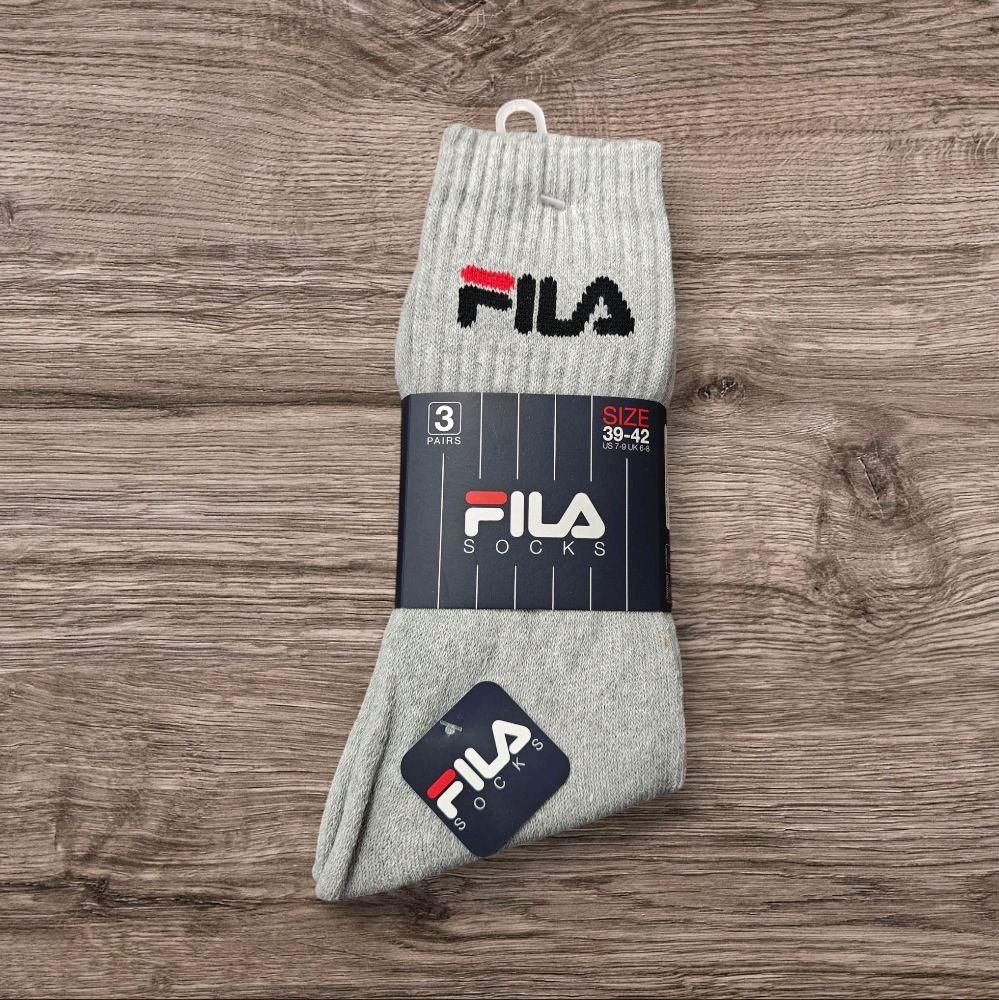 FILA - Pacco da 3 Paia di calzini corti sportivi unisex
