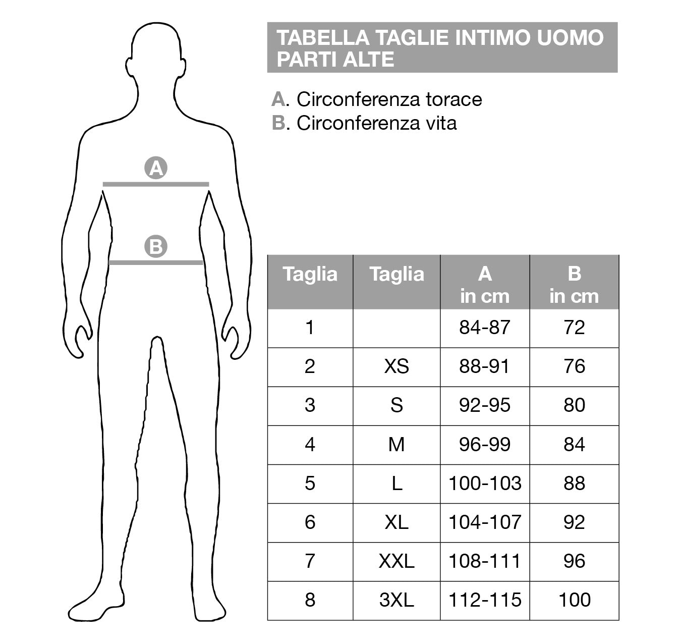 Ragno – Maglia Intima Uomo Manica Lunga 100% Lana Merino Extrafine