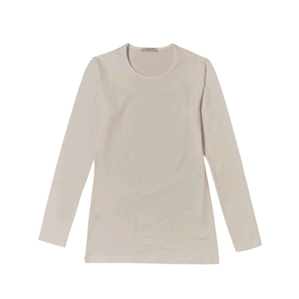 Jadea 4055 – Maglia Donna Girocollo Manica Lunga in Cotone Elasticizzato