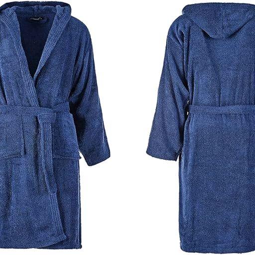 Accappatoio Unisex Spugna 100% Cotone con Cappuccio – Vingi Monaco