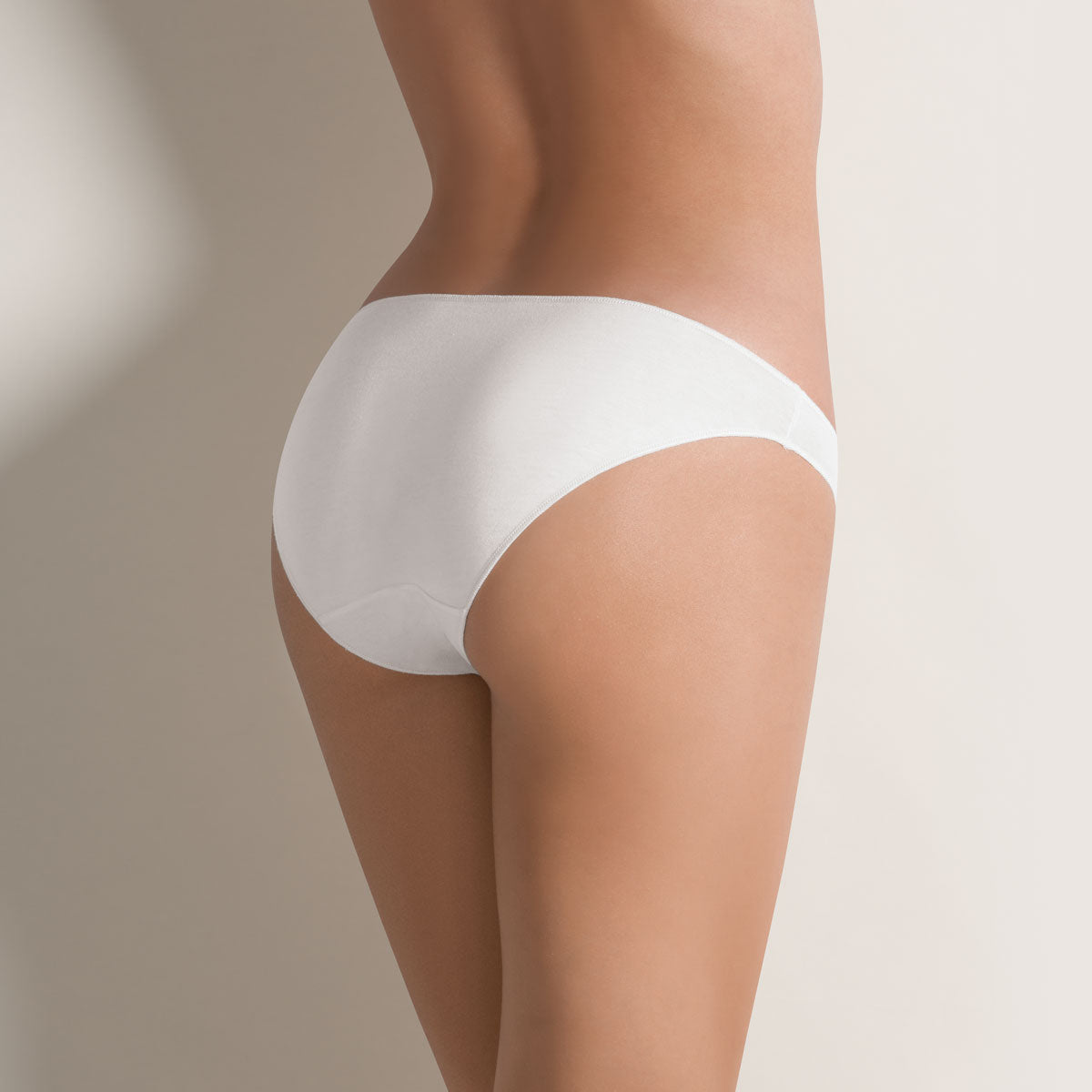COTONELLA - Pacco da 3 slip vita bassa con cuciture piatte articolo 3487