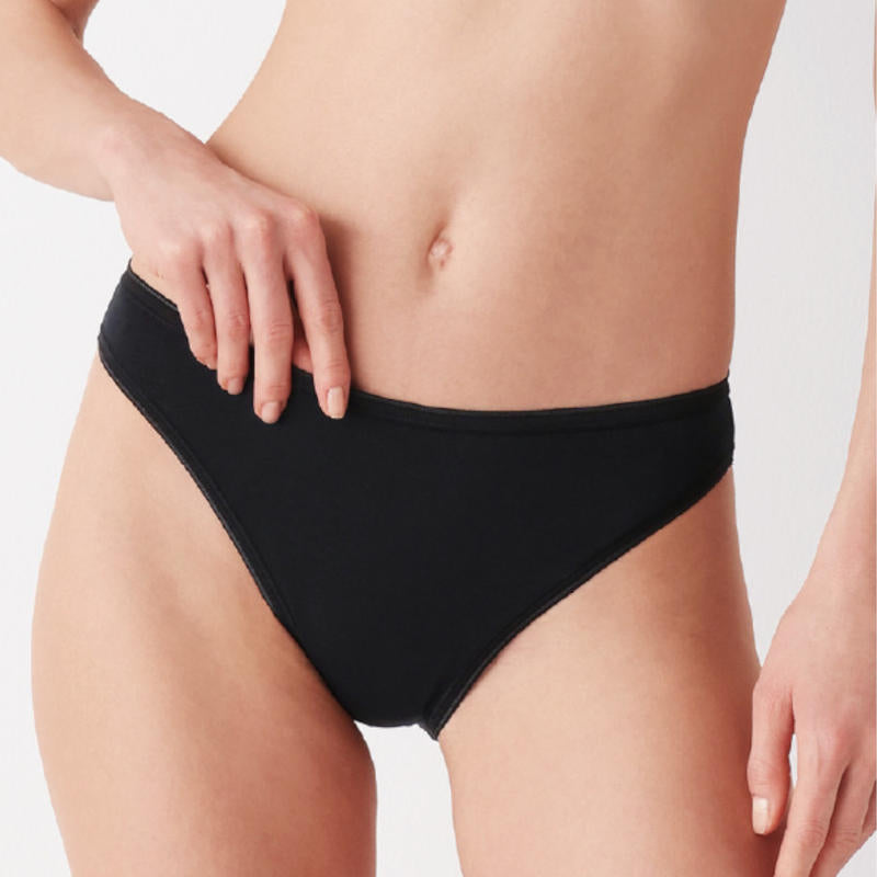 Cotonella 3939 – 3 Slip Donna Vita Alta Sgambati in Cotone