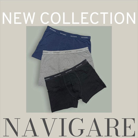 Boxer Navigare Uomo Pacco da 3 – Art. 103T Cotone Stretch