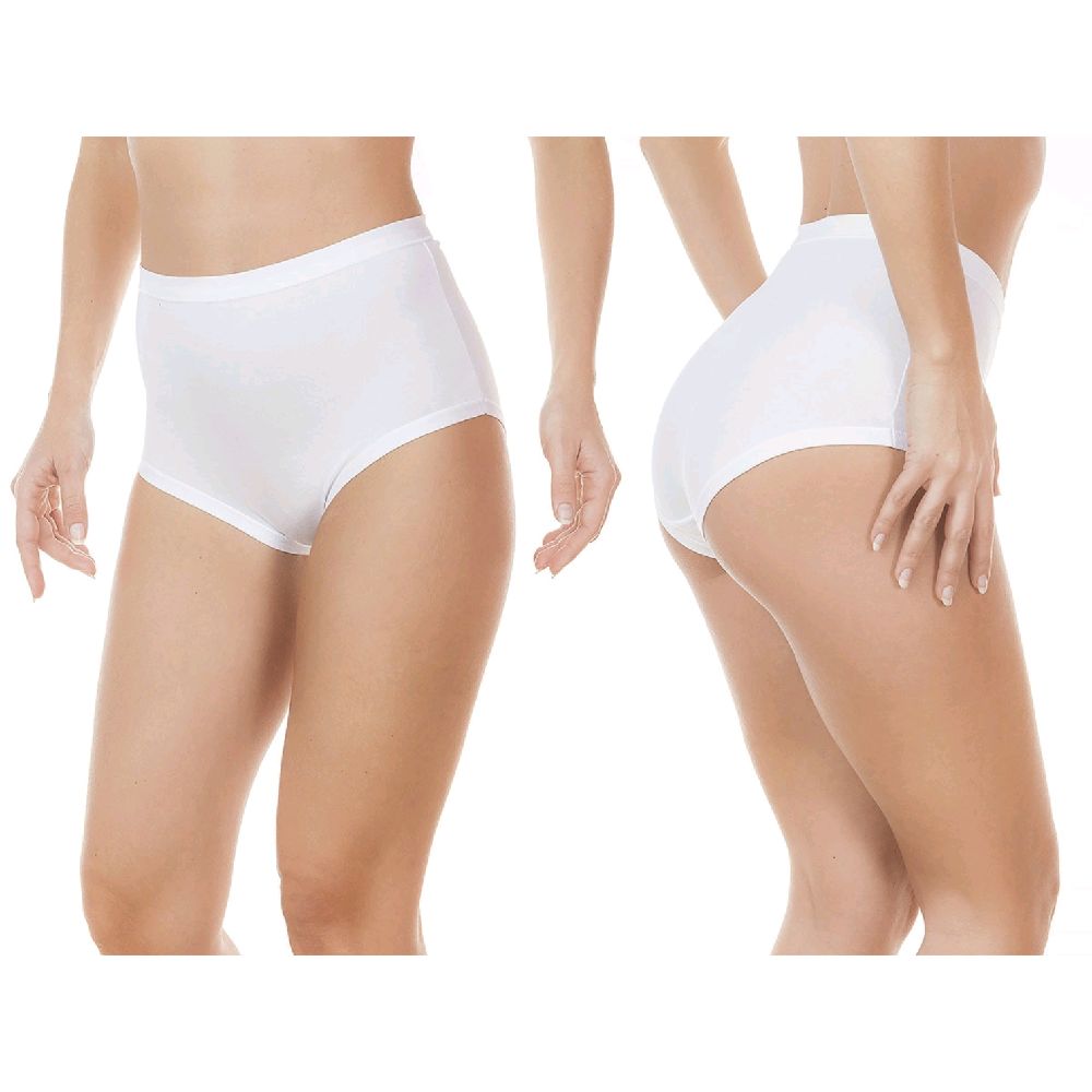 Jadea 787 – Slip Maxi Culotte Donna Vita Alta in Cotone e Modal