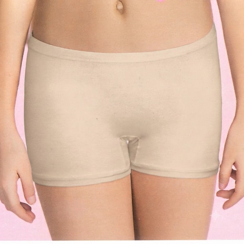 Culotte Bambina e Ragazza Jadea 179 – Bianco, Nero e Color Carne, Cotone e Modal