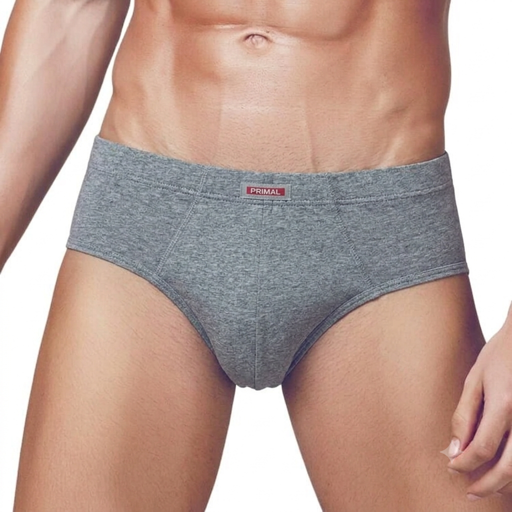 Slip Uomo Taglie Forti - Primal - Grigio