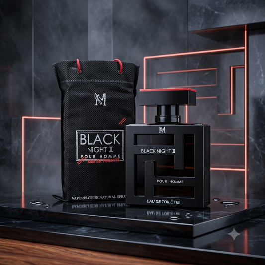 Montage Black Night II – Eau de Parfum Uomo Orientale Legnoso 100ml