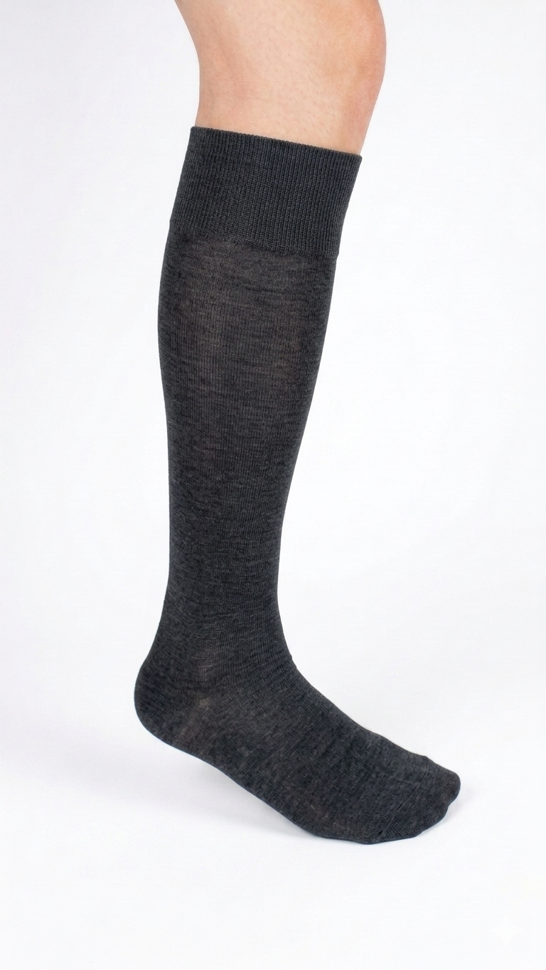 Calzini Lunghi Filo di Scozia Uomo – 3 Paia Dandy 100% Cotone
