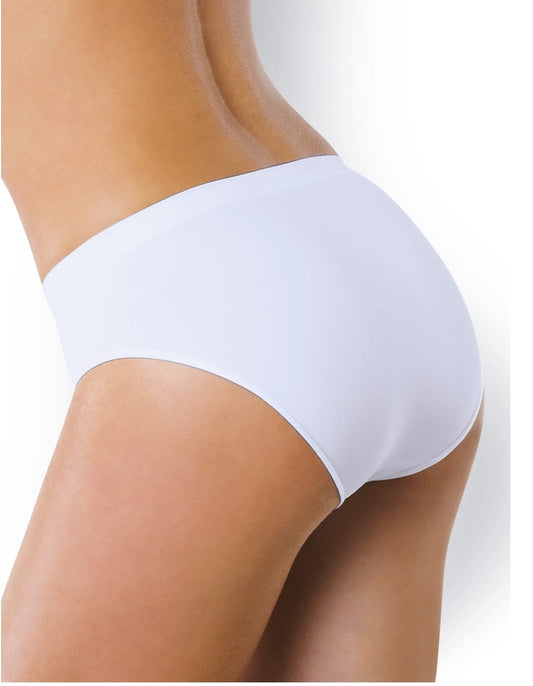 Slip Donna in Microfibra Intimidea - Bianco - Vista Posteriore