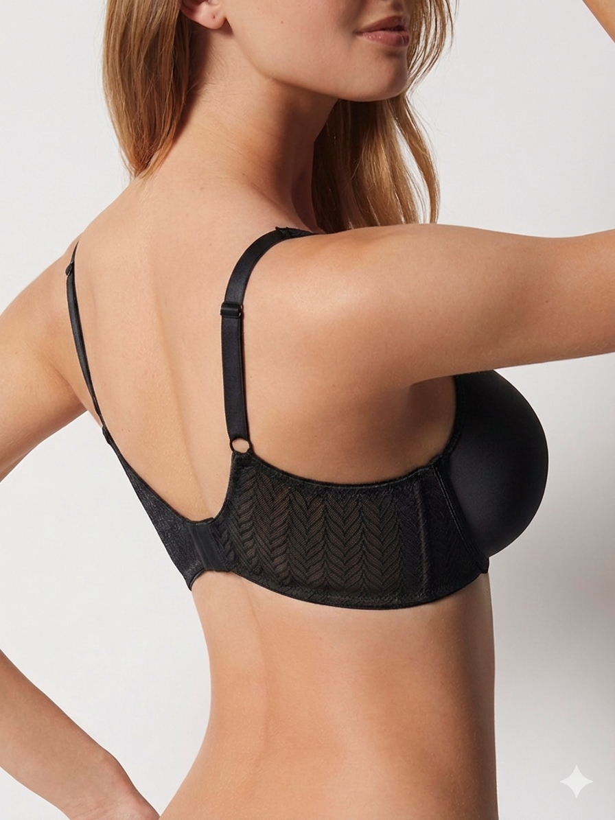 Reggiseno Balconcino Selene con Ferretto e Coppa Spacer – Coppa C e D art. Fabiola