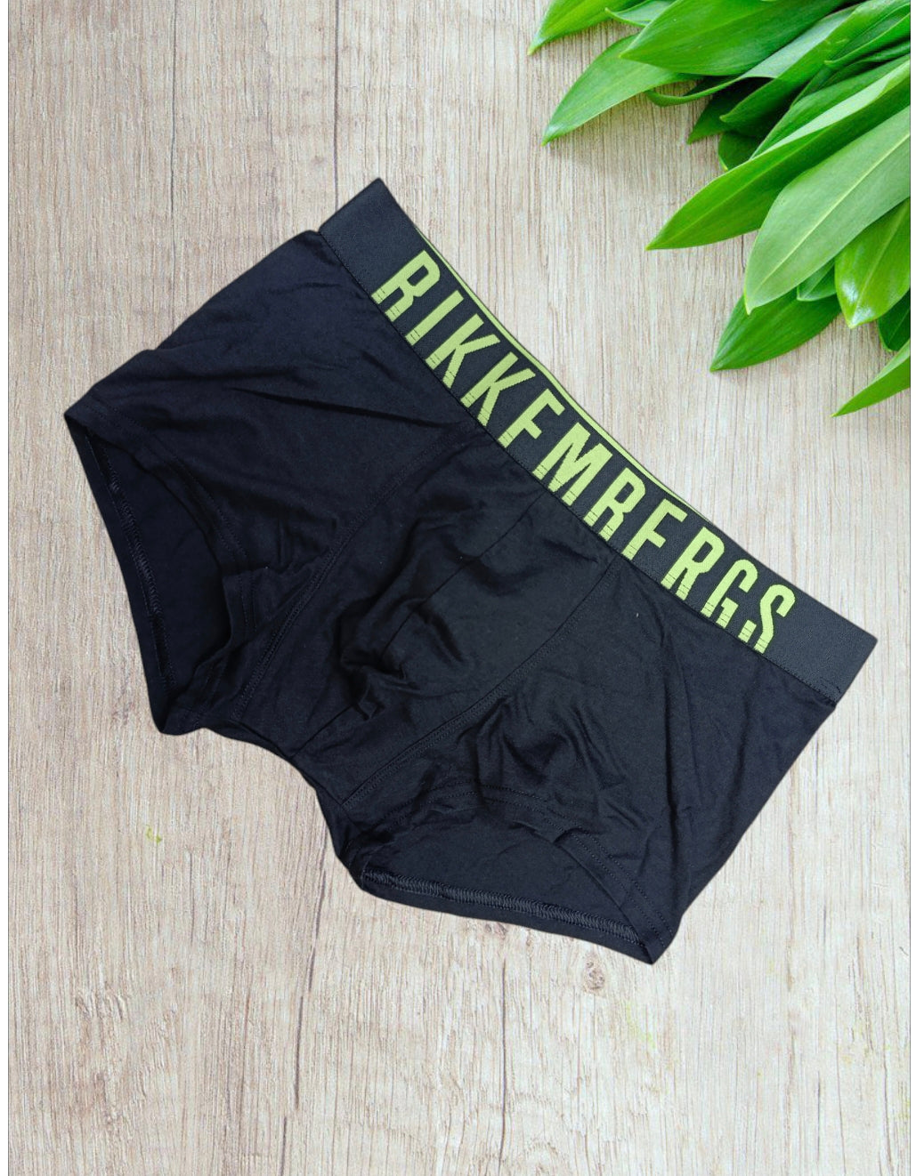 Bikkembergs Boxer Uomo Tri-Pack Nero Elastico Fluo – Cotone Stretch