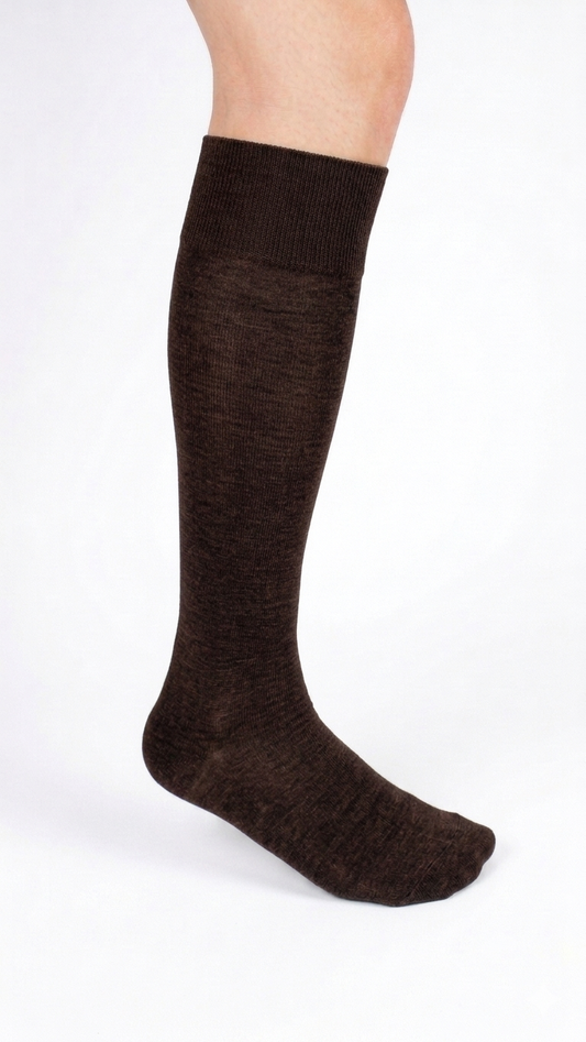Calzini Lunghi Filo di Scozia Uomo – 3 Paia Dandy 100% Cotone