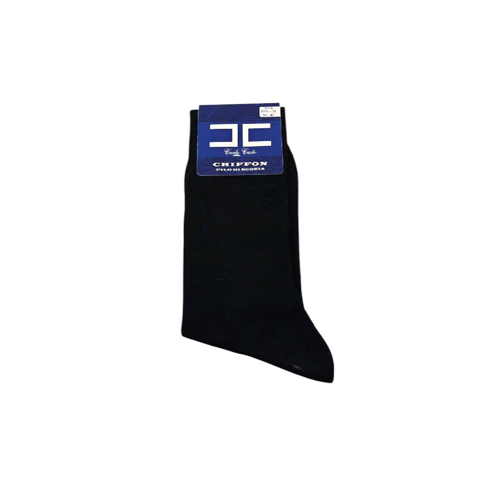 CARLO CASTO - Calza Uomo 100% Cotone Filo di Scozia Made in Italy Comfortabile e di Alta Qualità