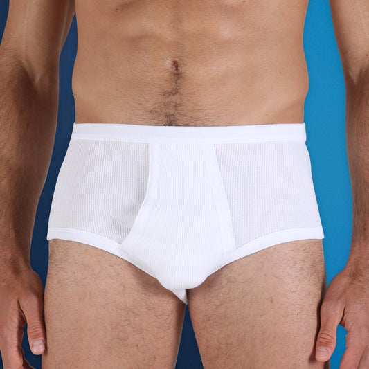 Slip Classico a Costine Uomo Fragi Anthony – 100% Cotone con Elastico Interno