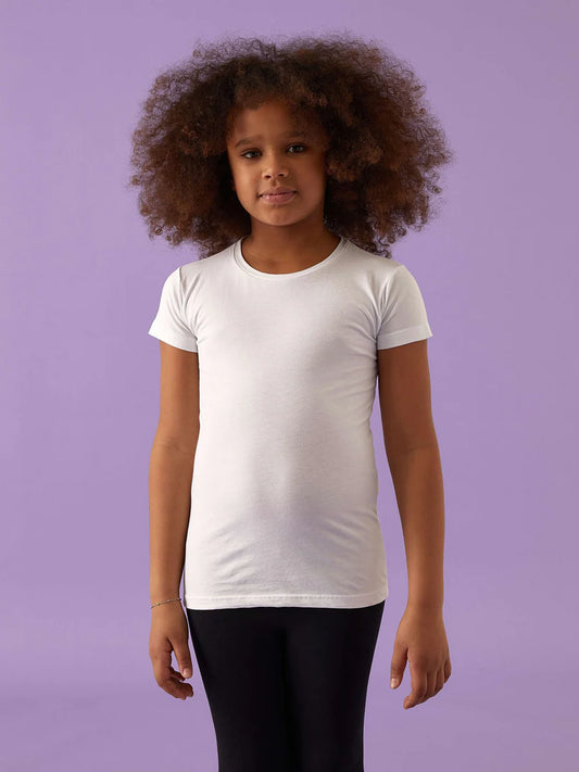 T-Shirt Bambina Cotone Stretch Jadea 284