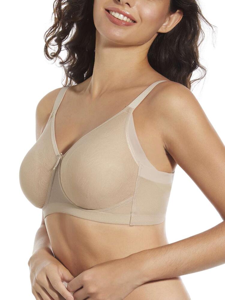 Reggiseno Contenitivo Senza Ferretto Sfoderato in Coppa C e D – Selene Betty