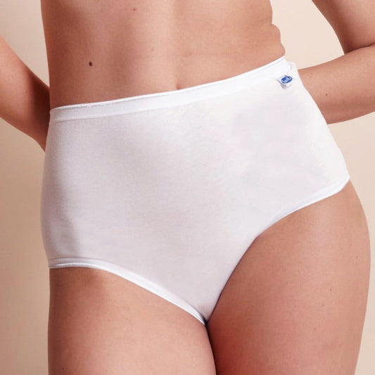 Snelly E396 – Slip Culotte Vita Alta Donna Cotone Elasticizzato
