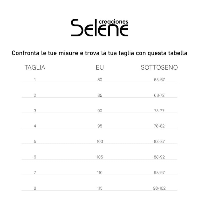 Body Donna Selene Giorgia – Modellante, Scollato sul Retro e Senza Cuciture