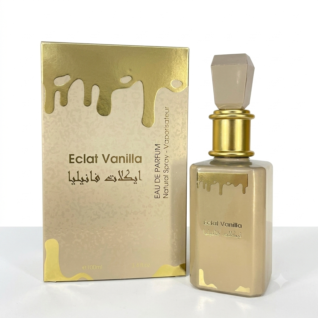 Eclat Vanilla 100 ml – Profumo Arabo Gourmand Vaniglia e Caramello