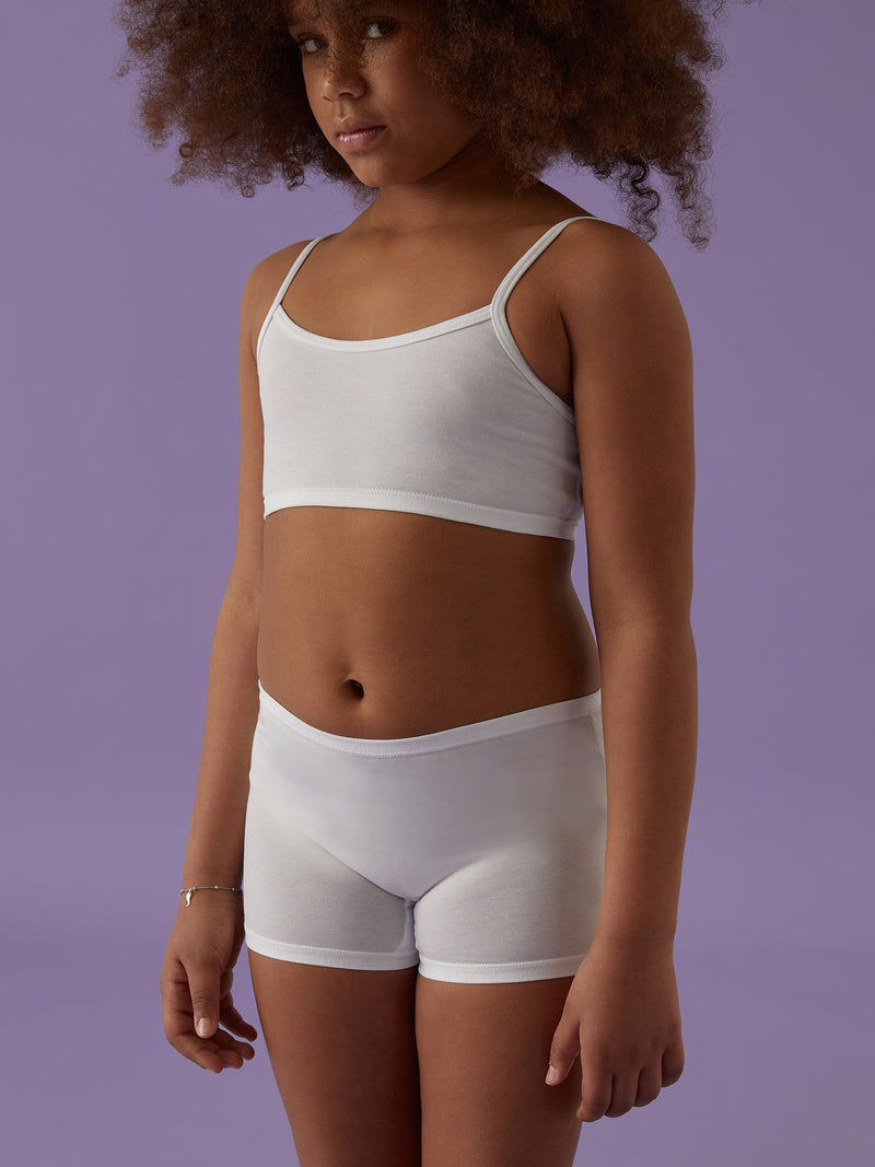 Culotte Bambina e Ragazza Jadea 179 – Cotone e Modal con Tassello in Cotone