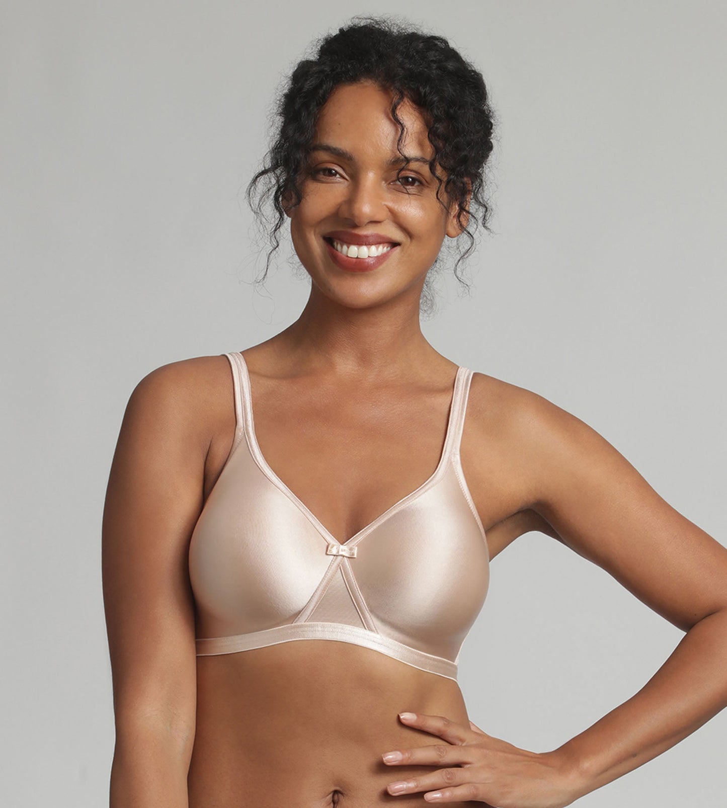 Reggiseno Playtex Satiny Micro support art. 6390 in microfibra senza ferretto