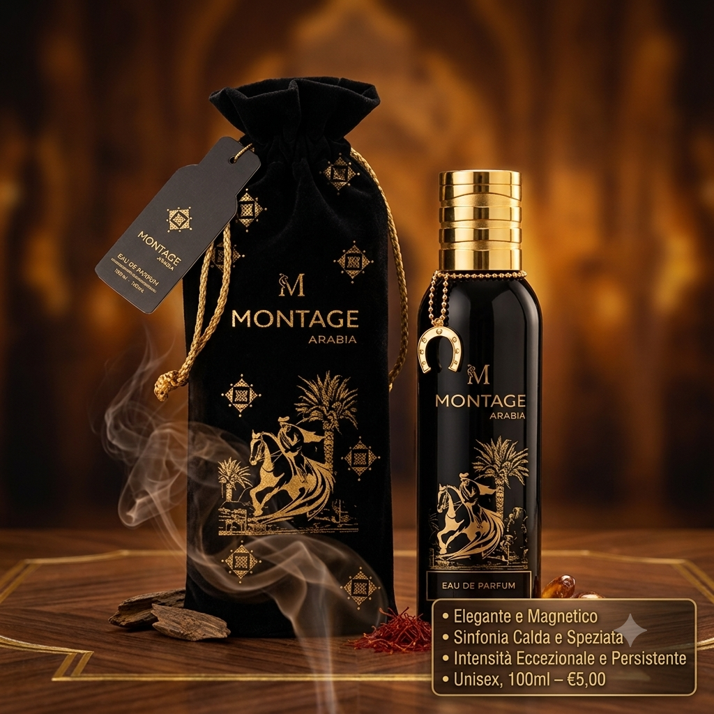 Montage Arabia EDP 100ml – Profumo Orientale Speziato Unisex