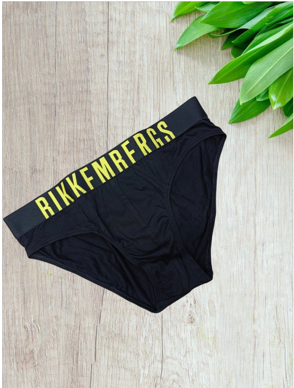Bikkembergs Slip Uomo Tri-Pack Nero Elastico Fluo – Cotone Stretch