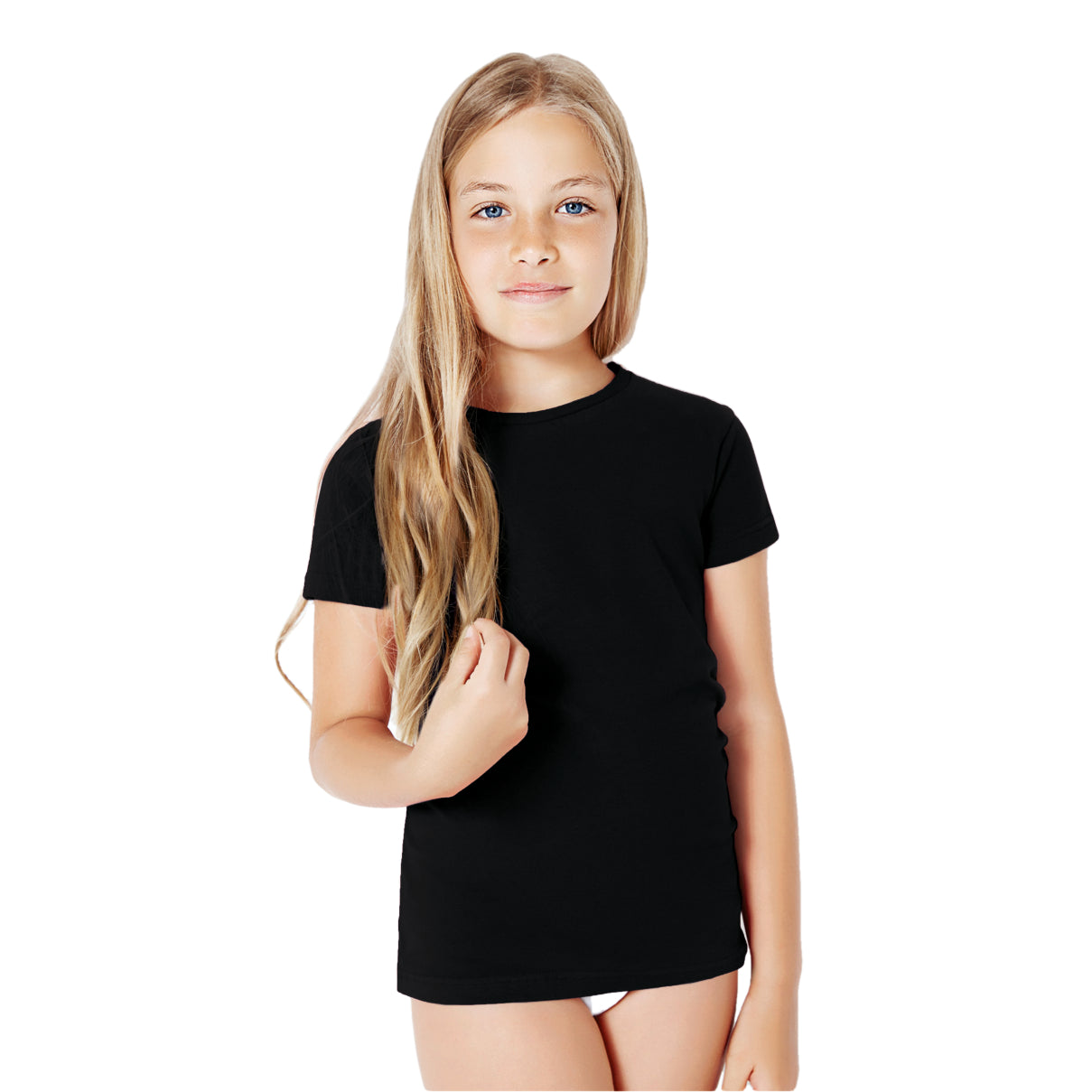 T-Shirt Bambina Cotone Stretch Jadea 284