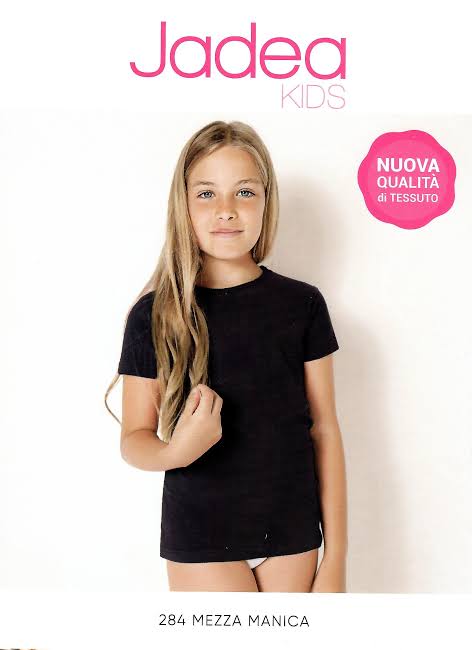 T-Shirt Bambina Cotone Stretch Jadea 284