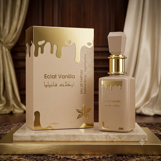 Eclat Vanilla 100 ml – Profumo Arabo Gourmand Vaniglia e Caramello