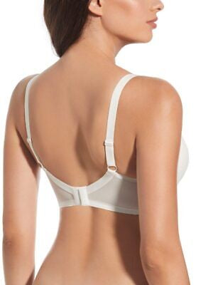 Reggiseno con coppa e ferretto con inserti in pizzo in coppa C - Selene art. Laia