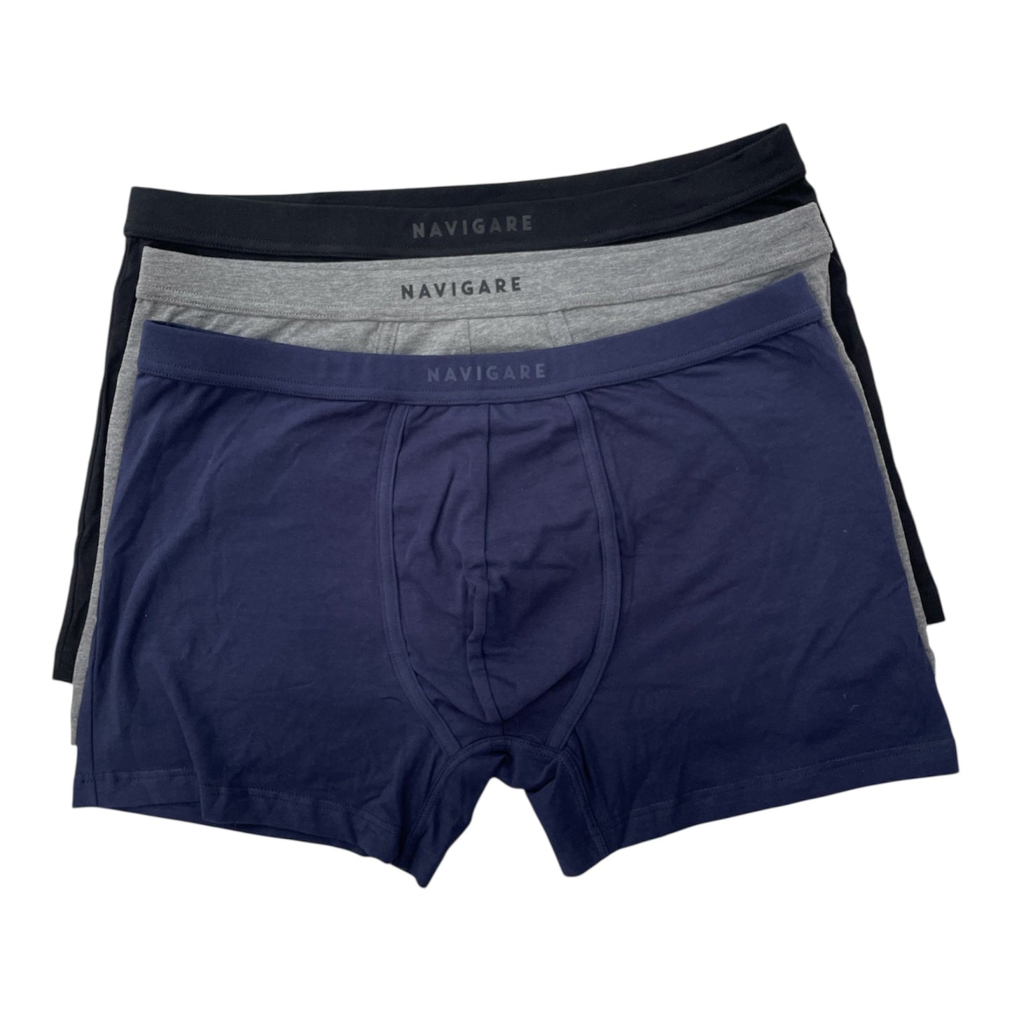 Boxer Navigare Uomo Pacco da 3 – Art. 101T Cotone Bielastico Elastico Interno