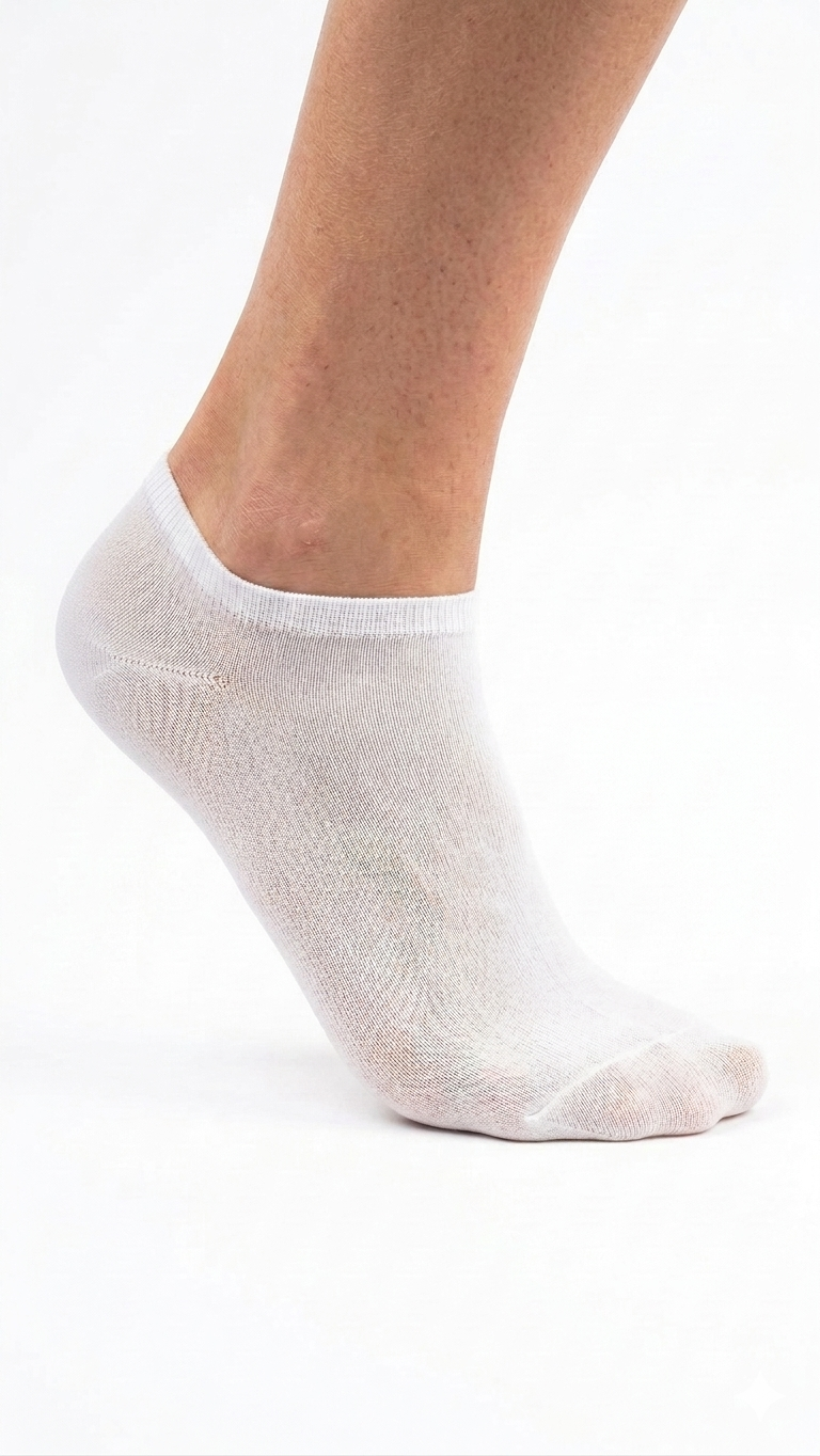 Minicalze da Uomo Dandy in 100% Cotone Filo di Scozia – Confezione da 3 Paia | Blu, Nero, Bianco