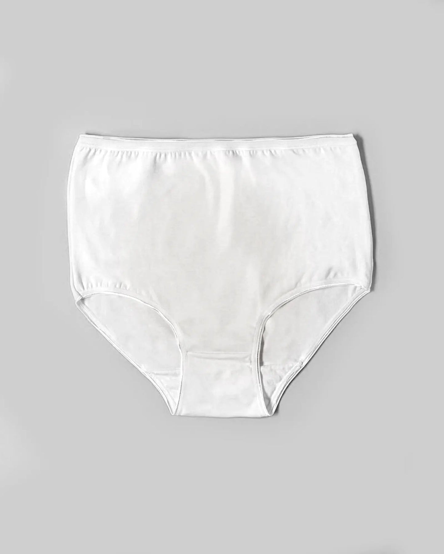 Jadea Slip Maxi Culotte Vita Alta in Cotone – Bianco/Nero art. 05