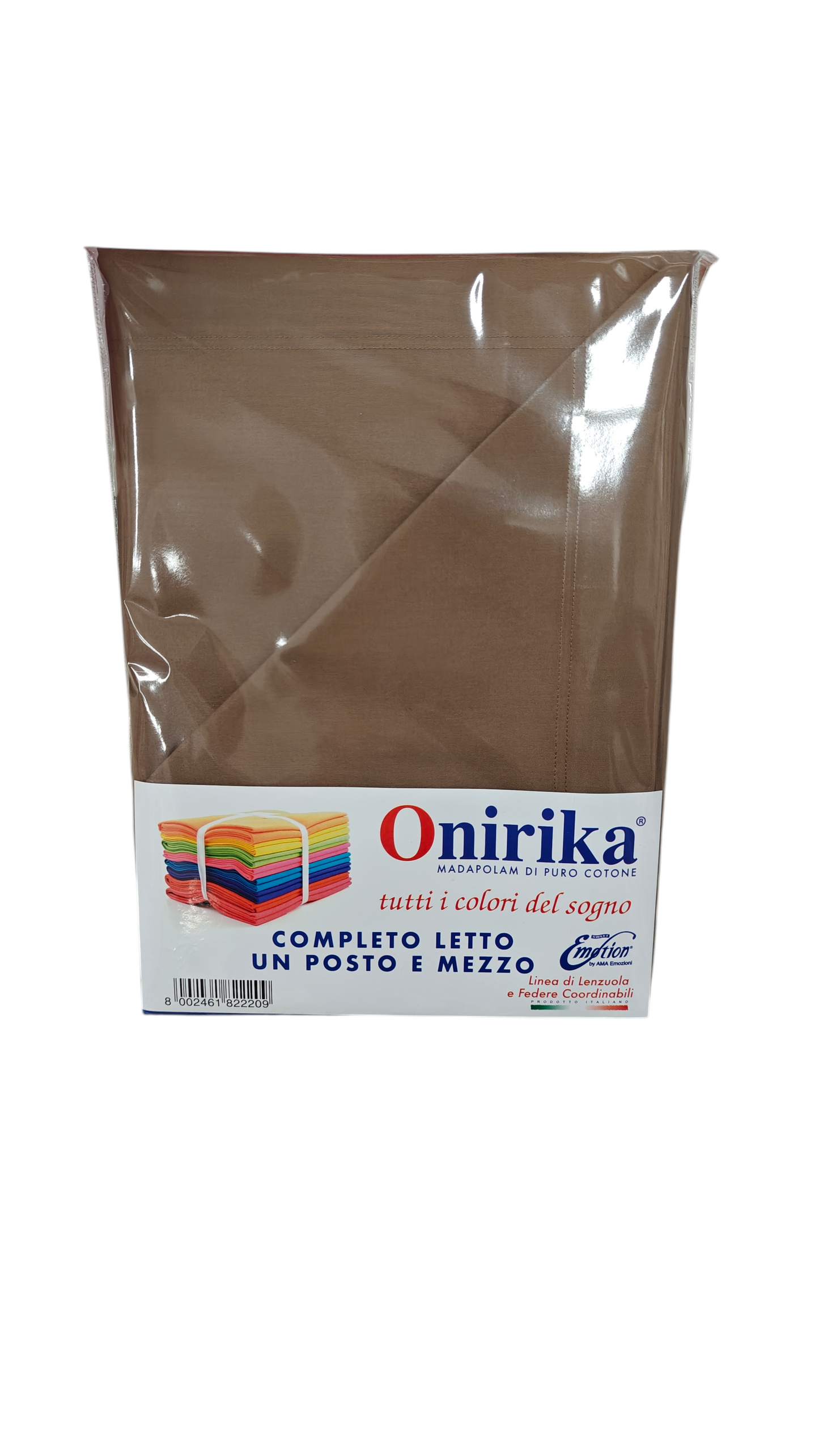 Lenzuola 1 Piazza e Mezza Onirika 100% Cotone – Completo Letto