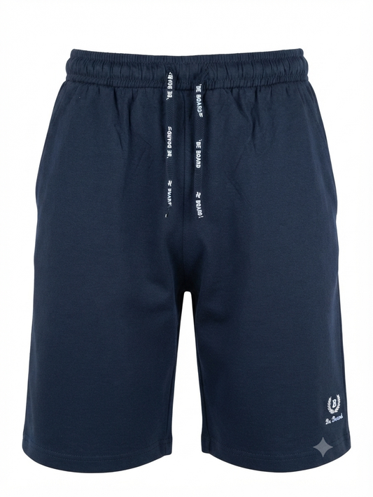 Pantaloncini Uomo Cotone con Tasche - Blu