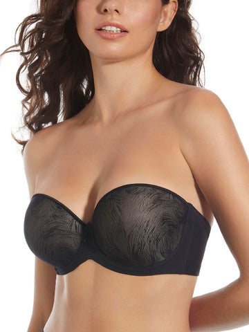 Reggiseno a Fascia Senza Spalline con Ferretto Coppa C e D – Selene Vilma