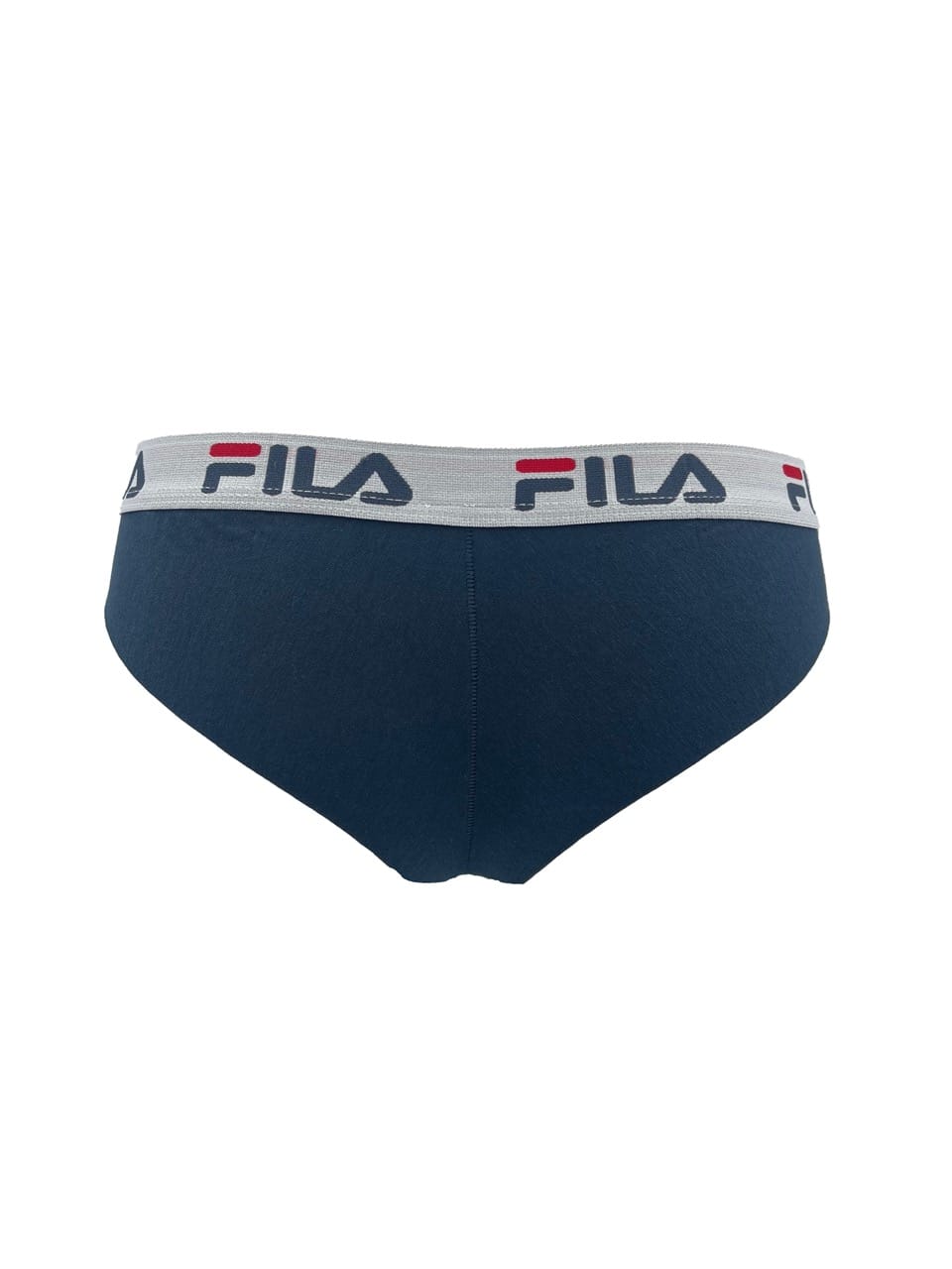 Slip Brasiliana Donna Cotone Elasticizzato Nero Grigio Navy – Fila FU6067