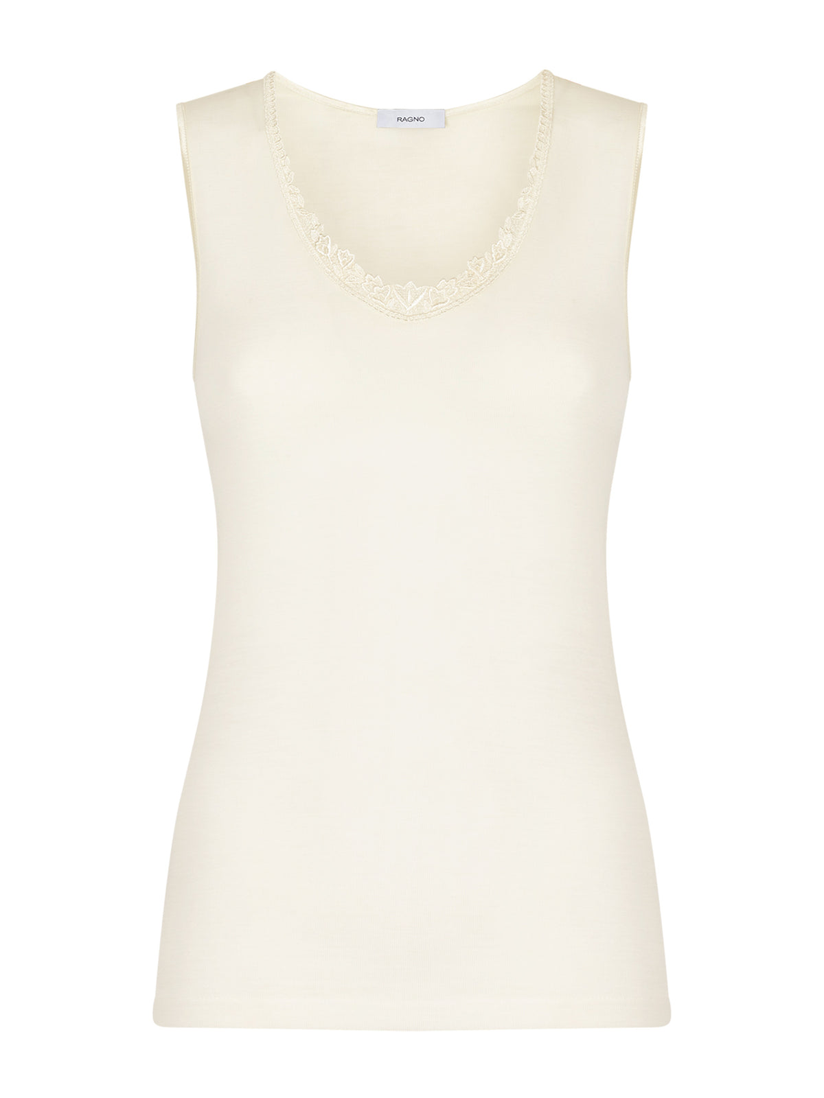 RAGNO - Canotta pura lana a spalla larga da donna art. 100merino