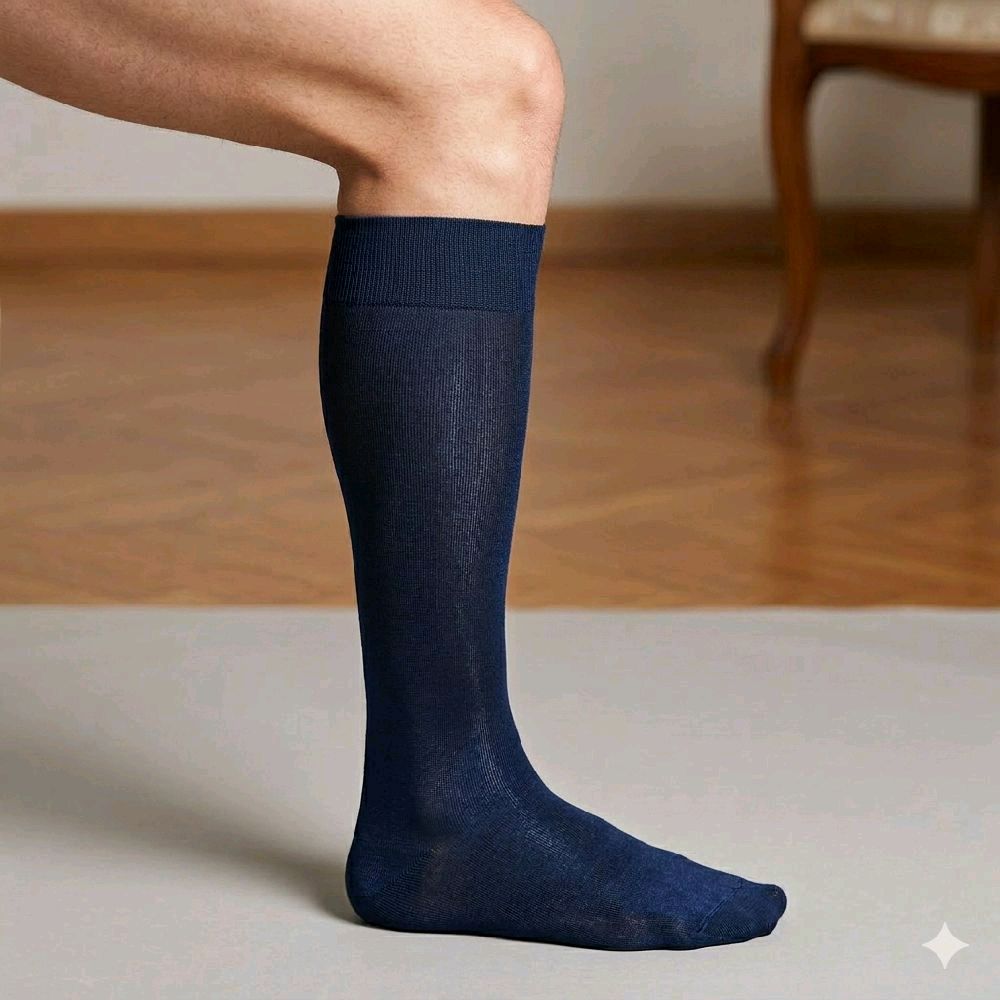 CARLO CASTO - Calza Uomo 100% Cotone Filo di Scozia Made in Italy Comfortabile e di Alta Qualità