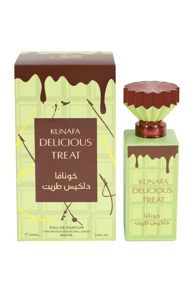 Afaq Kunafa Delicious Treat – Profumo Arabo al Pistacchio e Cioccolato 100ml EDP