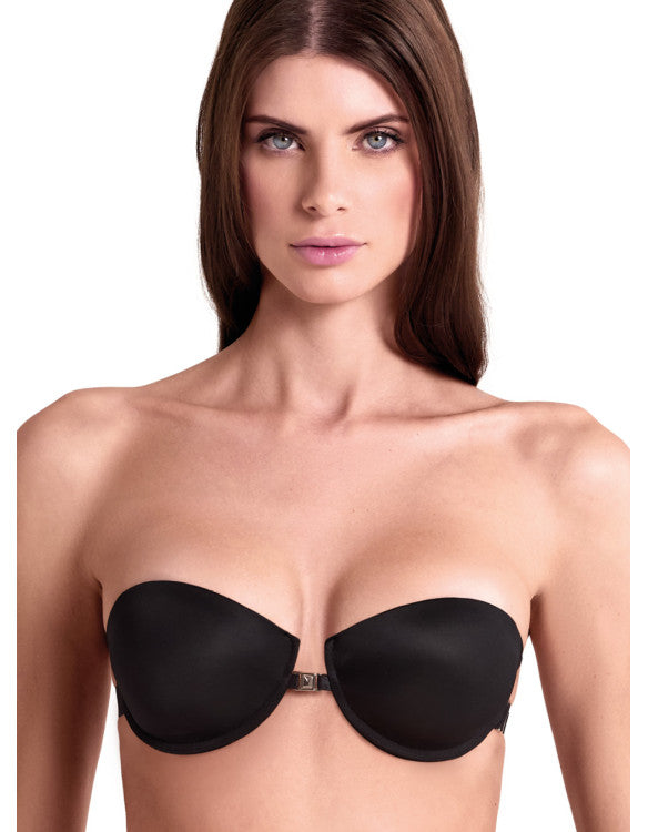 LORMAR - Reggiseno fascia con kit schiena trasparente art. Lynette