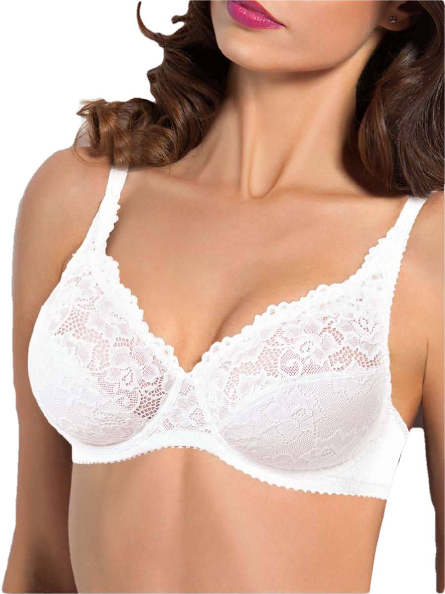 Reggiseno Donna SIèLEI 942 Con Ferretto e Coppe in pizzo