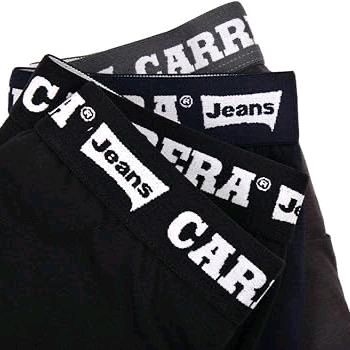 CARRERA - Pacco da 3 Boxer in cotone a tinta unita