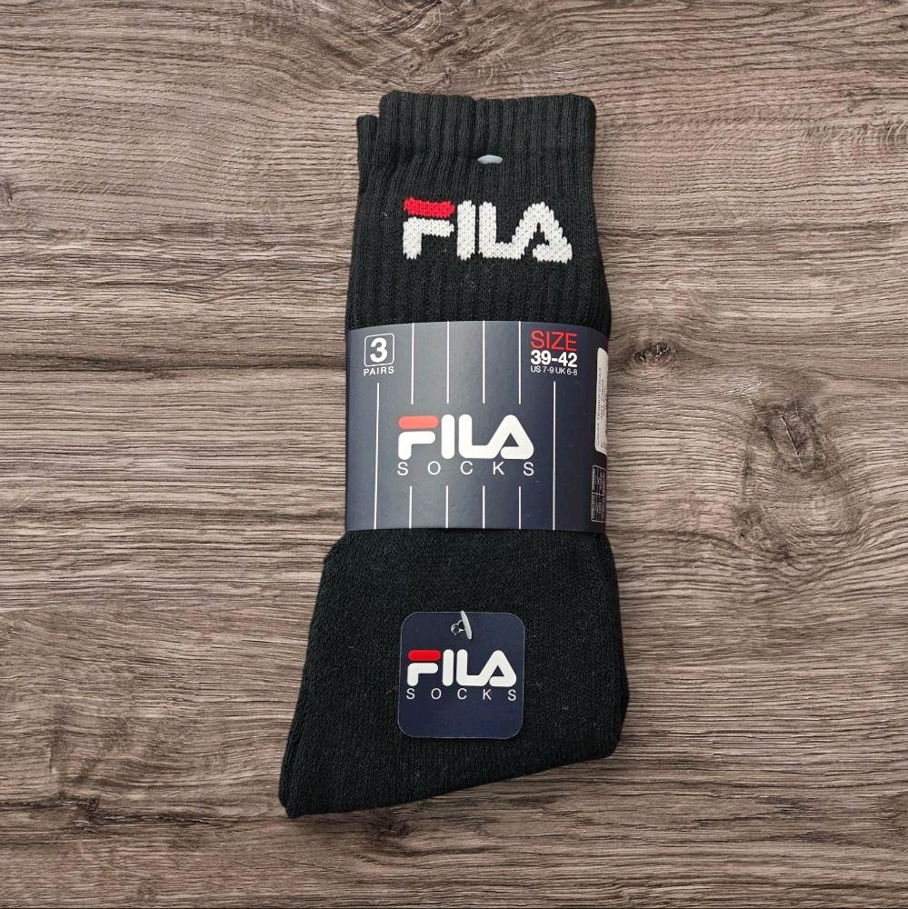 FILA - Pacco da 3 Paia di calzini corti sportivi unisex