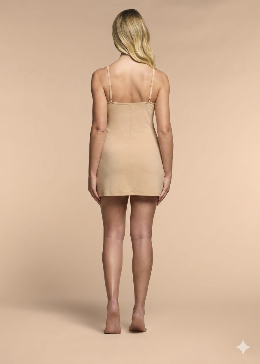Sottoveste Donna a Bretelline in Microfibra Elasticizzata – Andra 1963
