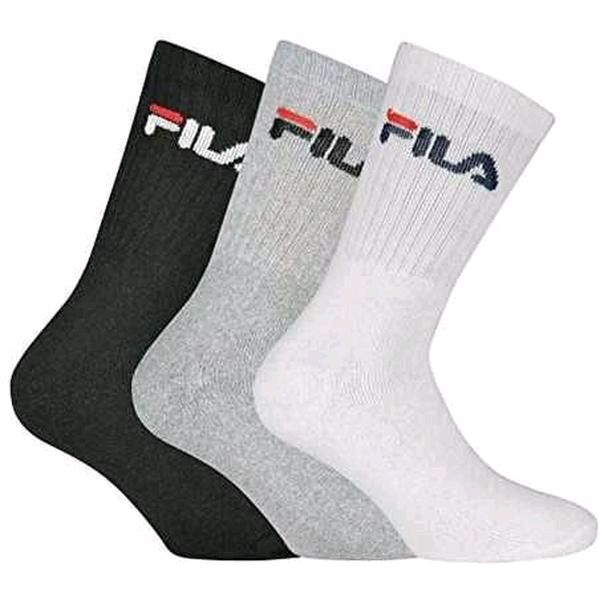 FILA - Pacco da 3 Paia di calzini corti sportivi unisex