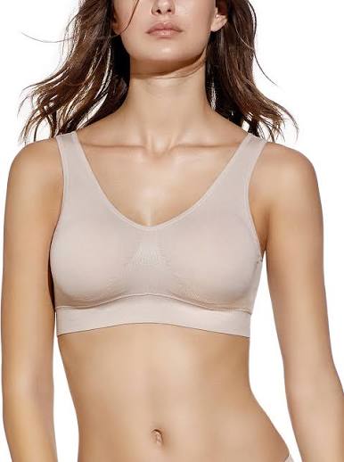 Brassiere comfort senza cuciture e senza ferretto con imbottitura estraibile - Selene art. Louise